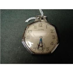 Illinois Art Deco Pocket Watch