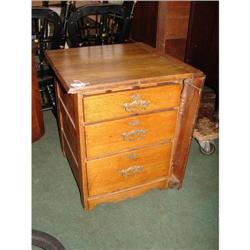 Oak Sewing Desk