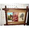 Image 1 : Native American Indian Post Cards Framed