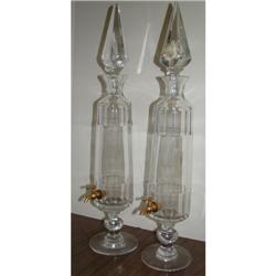 Pr. Val St. Lambert Decanters