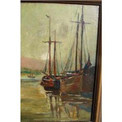 Oil on Board signed A. Thieme