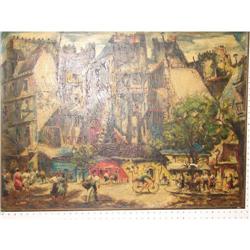 Oil on Canvas Signed James Carlin