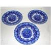 Image 1 : 3 Flow Blue Plates 9"