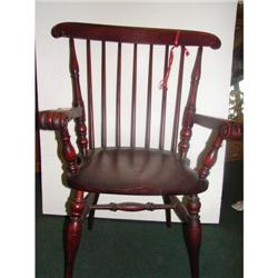 Paine Mahogany Windsor Chair Arm Chair