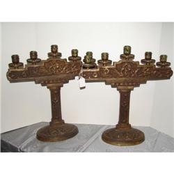 Bronze Candelabras