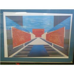 Large Print Signed Framas