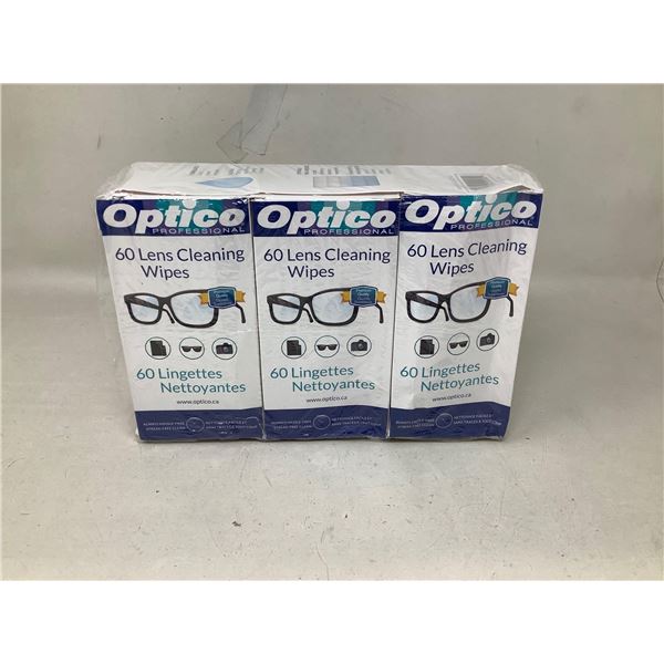 Optico 180 Lens Cleaning Wipes