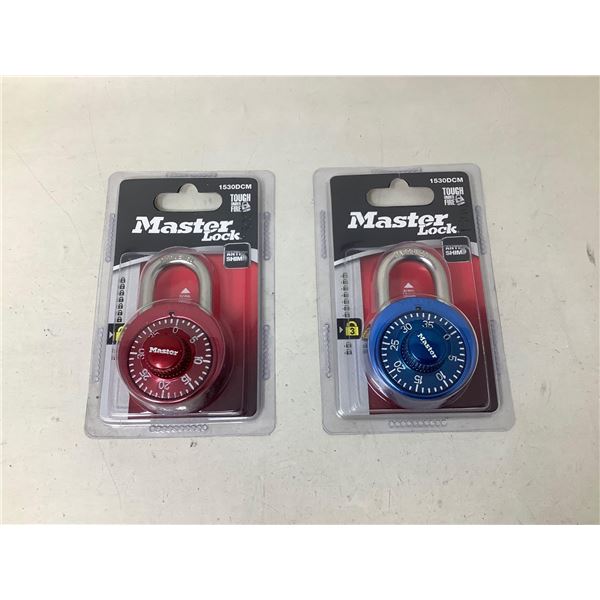 Master Lock Combonation Lock Lot Of 2