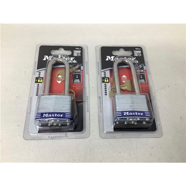 Master Lock Pad Locks Lot Of 2