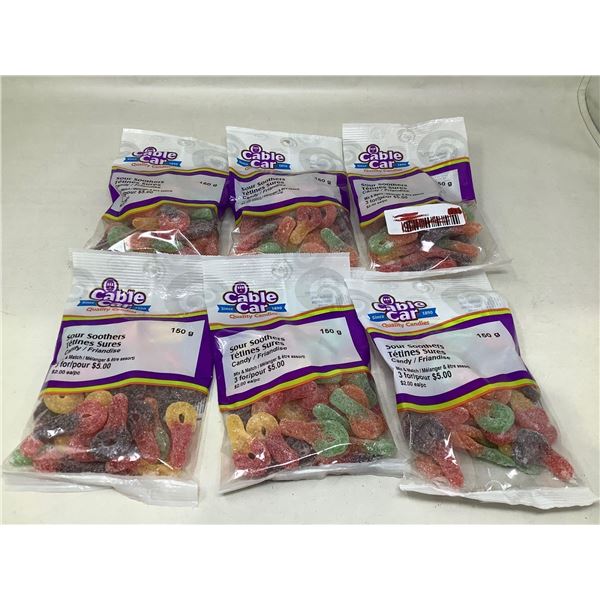 Cable Car Sour Soothers (6 X 150G)