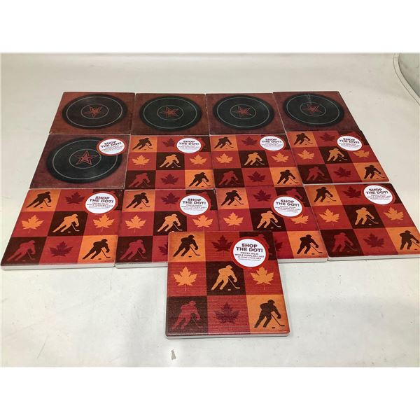 Lot Of Assorted Coasters (13 Count)