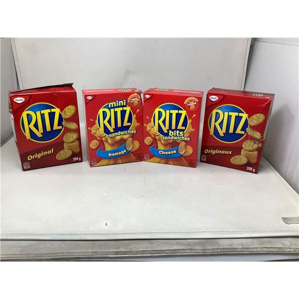 Lot Of 4 Assorted Ritz Crackers