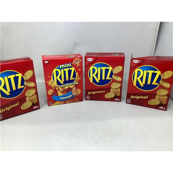 Lot Of 4 Assorted Ritz Crackers