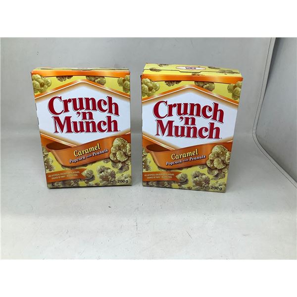 Crunch And Munch Caramel Popcorn With Peanuts (2 X 200G)