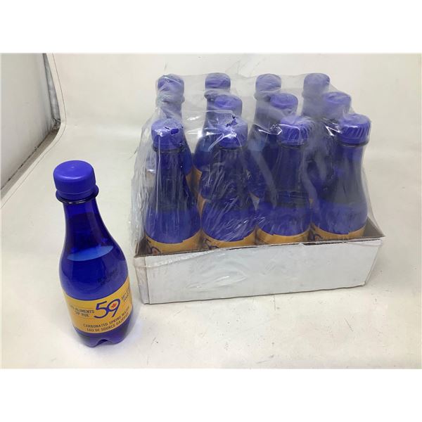 59th Street Food Co. Carbonated Spring Water Lot Of 12