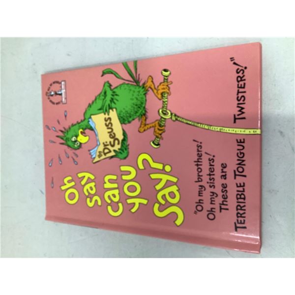 "Oh Say Can You Say?" By Dr. Seuss