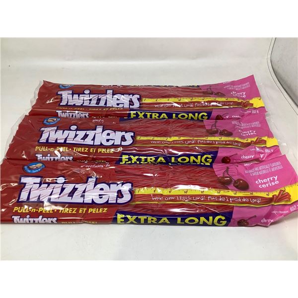 Twizzlers Extra Long Cherry Pull n Peel (3 X 652G)