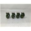 Image 1 : Hand Grenade Lighters Lot Of 4