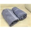 Image 1 : Lot Of 2 Blue Towels