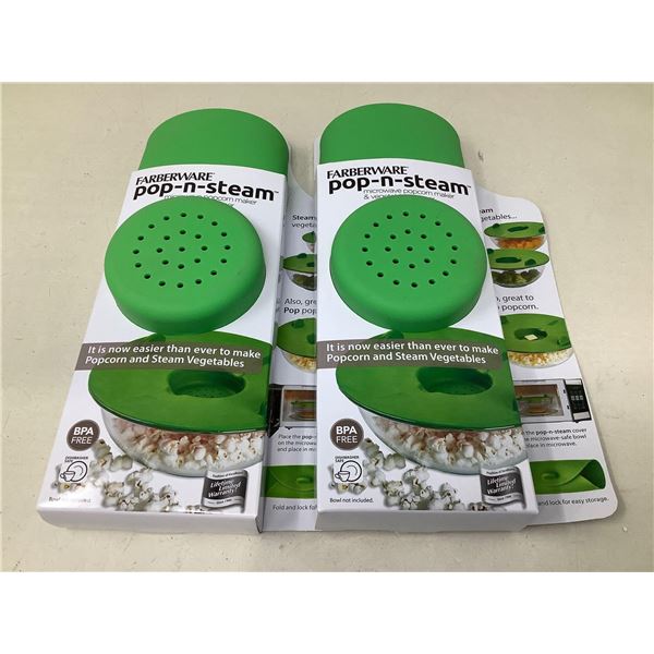 Faberware Pop-n-Steam Lot Of 2