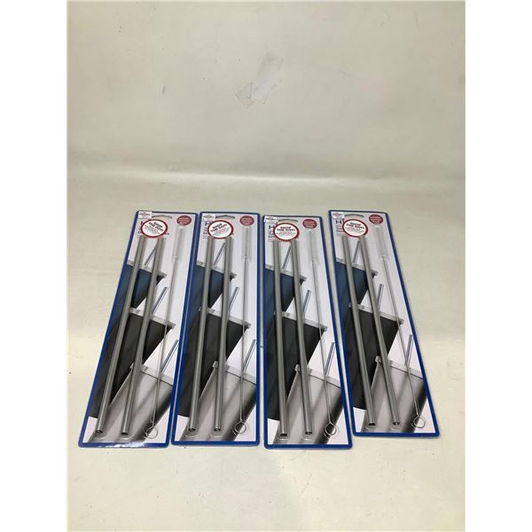 NEW HIC Tumbler Straws W/Scrubbing Brush