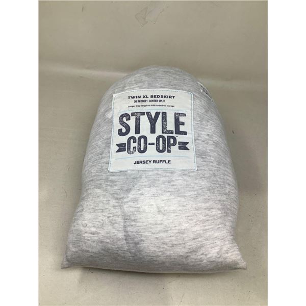Twin XL Bedskirt Jersey Ruffle