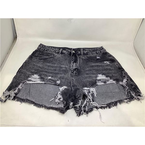 Shein Womens Ripped Jean Shorts