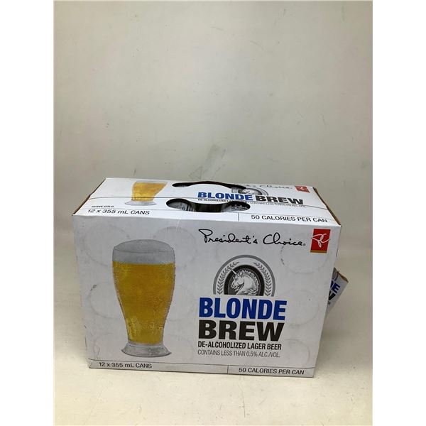 PC Blonde Brew Non-Alcoholic Beer (12 X 355ML)