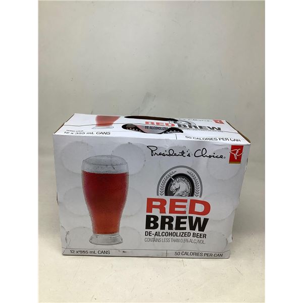PC Red Brew Non-Alcoholic Beer (12 X 355ML)