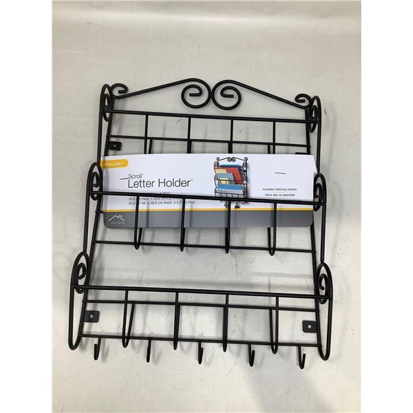 Mail/Key Scroll Letter Holder