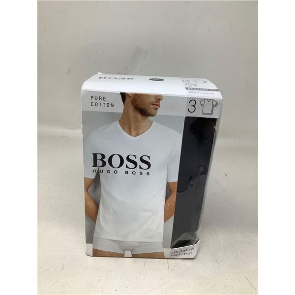 Hugo Boss Regular Fit V Neck Shirt Size XL
