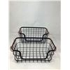 Image 1 : Wire Baskets Lot Of 2