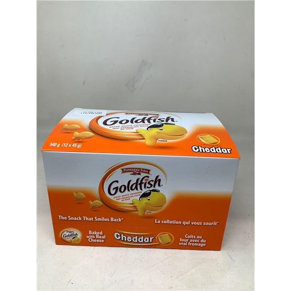 Gold Fish Cheddar Crackers (12 X 45G)