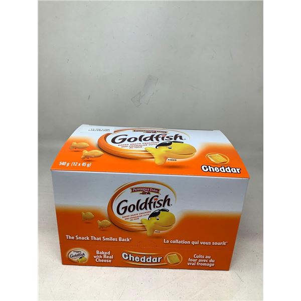 Gold Fish Cheddar Crackers (12 X 45G)