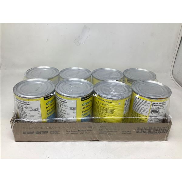 No Name Cherry Pie Filling Lot Of 8