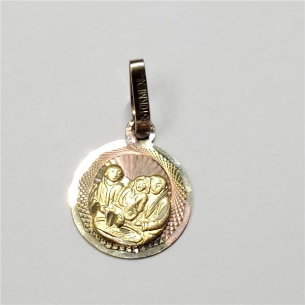 10K Yellow Gold Amulet Pendant (~weight 0.97g), Made in Canada, Suggested Retail Value $500