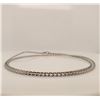 Image 2 : 10K White Gold Necklace (~length 16"cm) (~weight 0.83g), Made in Canada, Suggested Retail Value $400