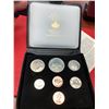 Image 1 : Royal Canadian Mint issued 1973 Double Penny Specimen coin Set with certificate
