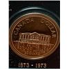 Image 2 : Royal Canadian Mint issued 1873-1973 PEI cased $1.00 Coin
