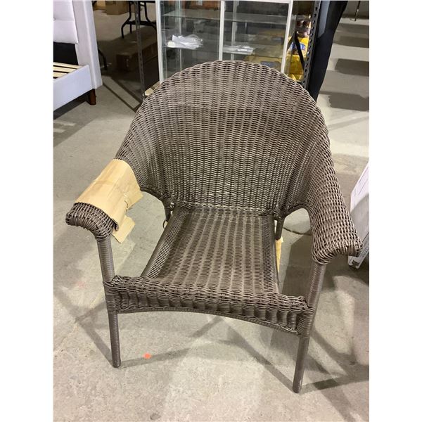 Style Selections Patio Chair (21.65in x 28.54in x 36.22in)