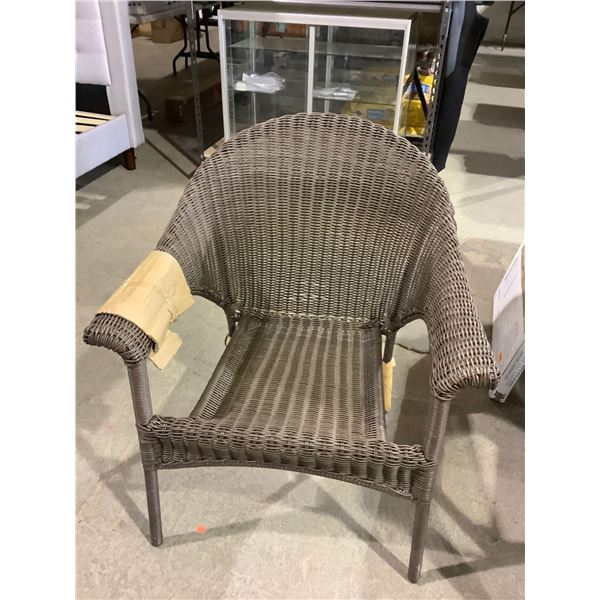 Style Selections Patio Chair (21.65in x 28.54in x 36.22in)