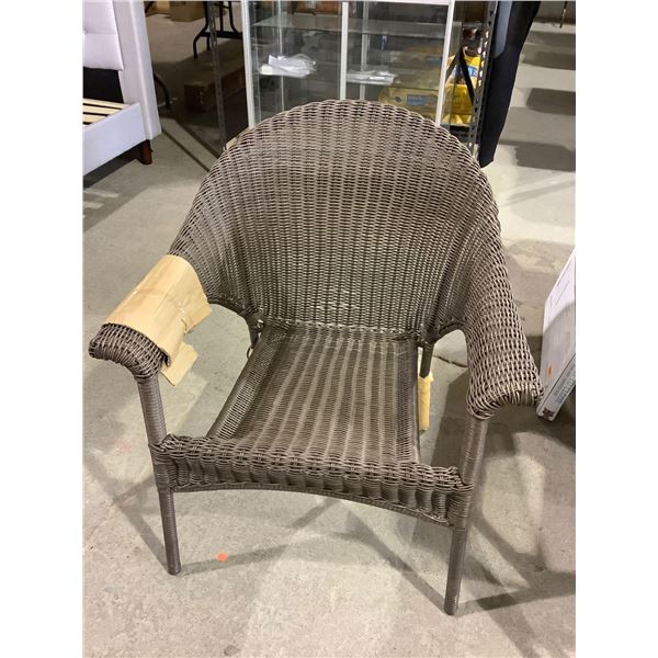 Style Selections Patio Chair (21.65in x 28.54in x 36.22in)