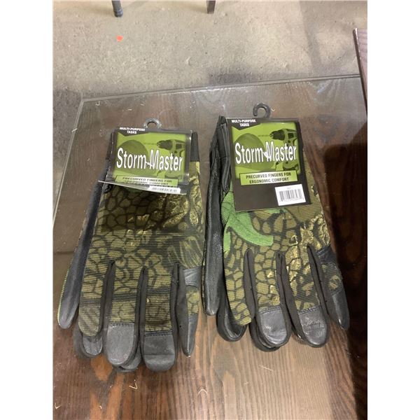 Storm Master Multi-Purpose Gloves Lot of 2