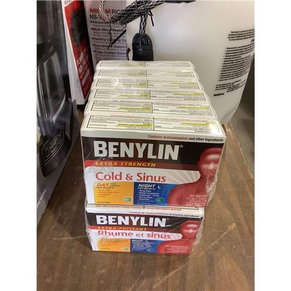 Benylin 20 Extra Strength Cold & Sinus Tablets Lot of 2
