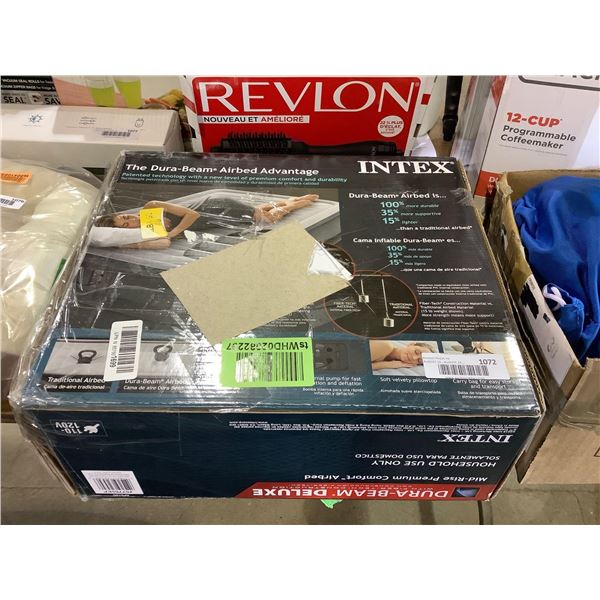 Intex Mid-Rise Premium Comfort Twin Size Airbed