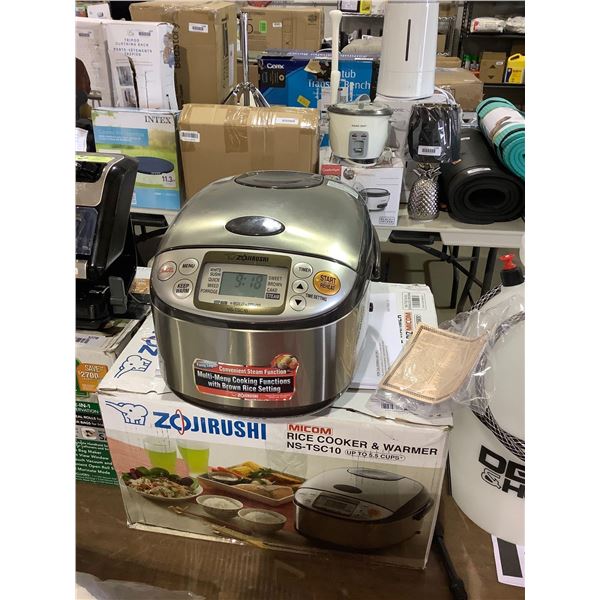 Zojirushi 5.5 Cup Rice Cooker & Warmer - Model: NS-TSC10