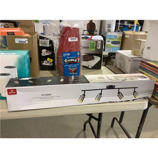 Globe 4-Light Track Bar (28.54in x 6.8in)