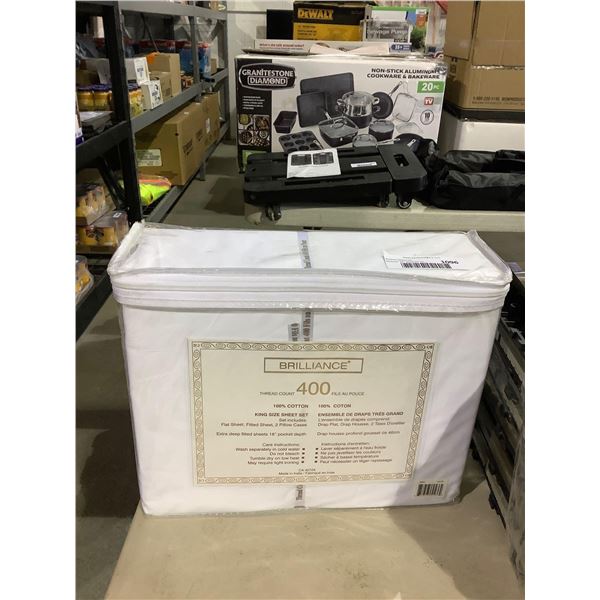 Brilliance King Size Sheet Set