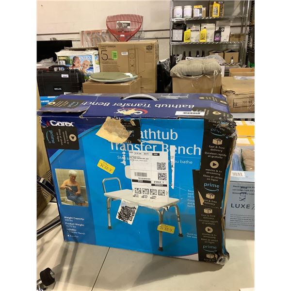Carex Bathtub Transfer Bench