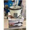Image 1 : Black + Decker 6-Cup Rice Cooker and Steamer